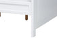 Ceri Classic and Traditional White Finished Wood Full Size Daybed FredCo