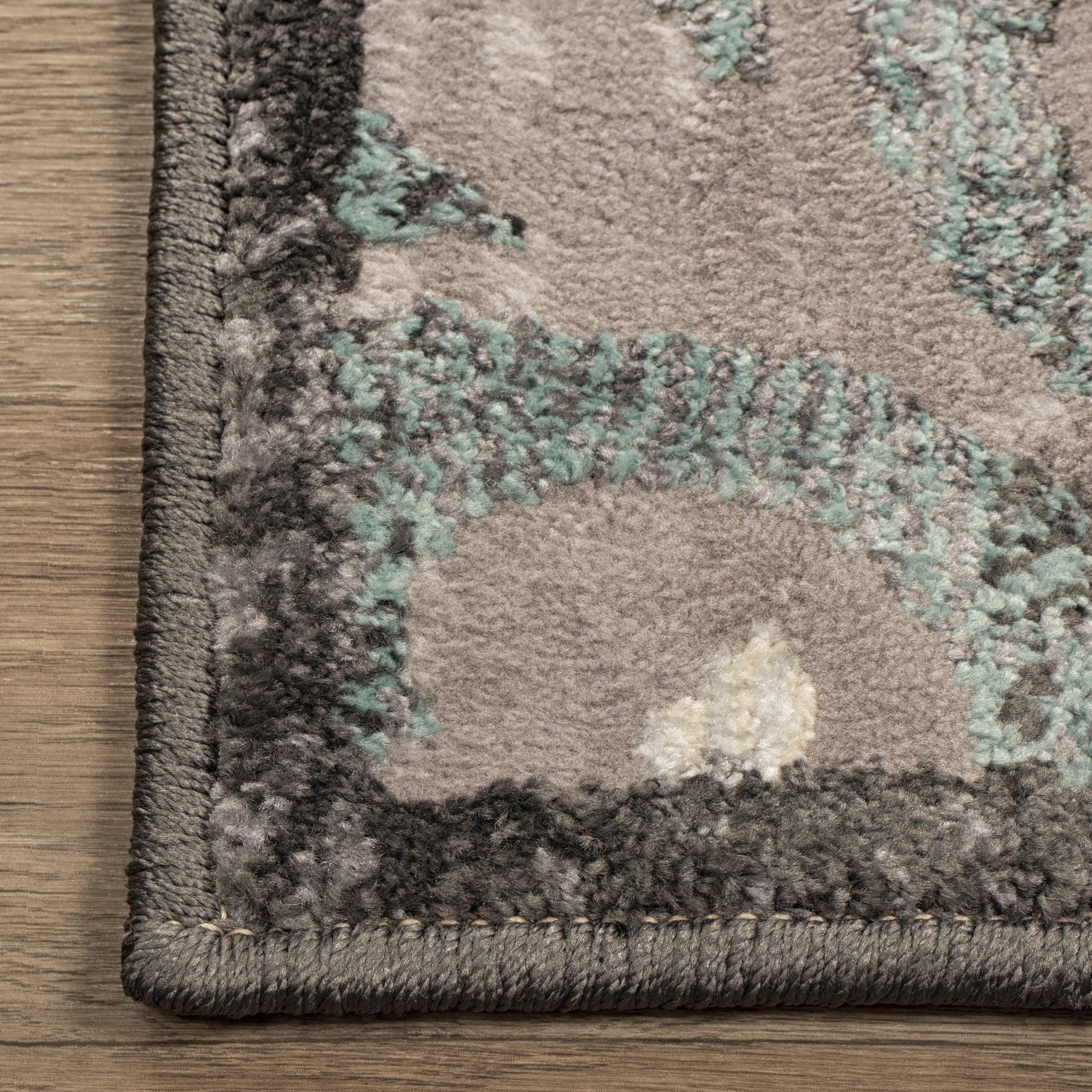 Ceyone Contemporary Floral Rug FredCo