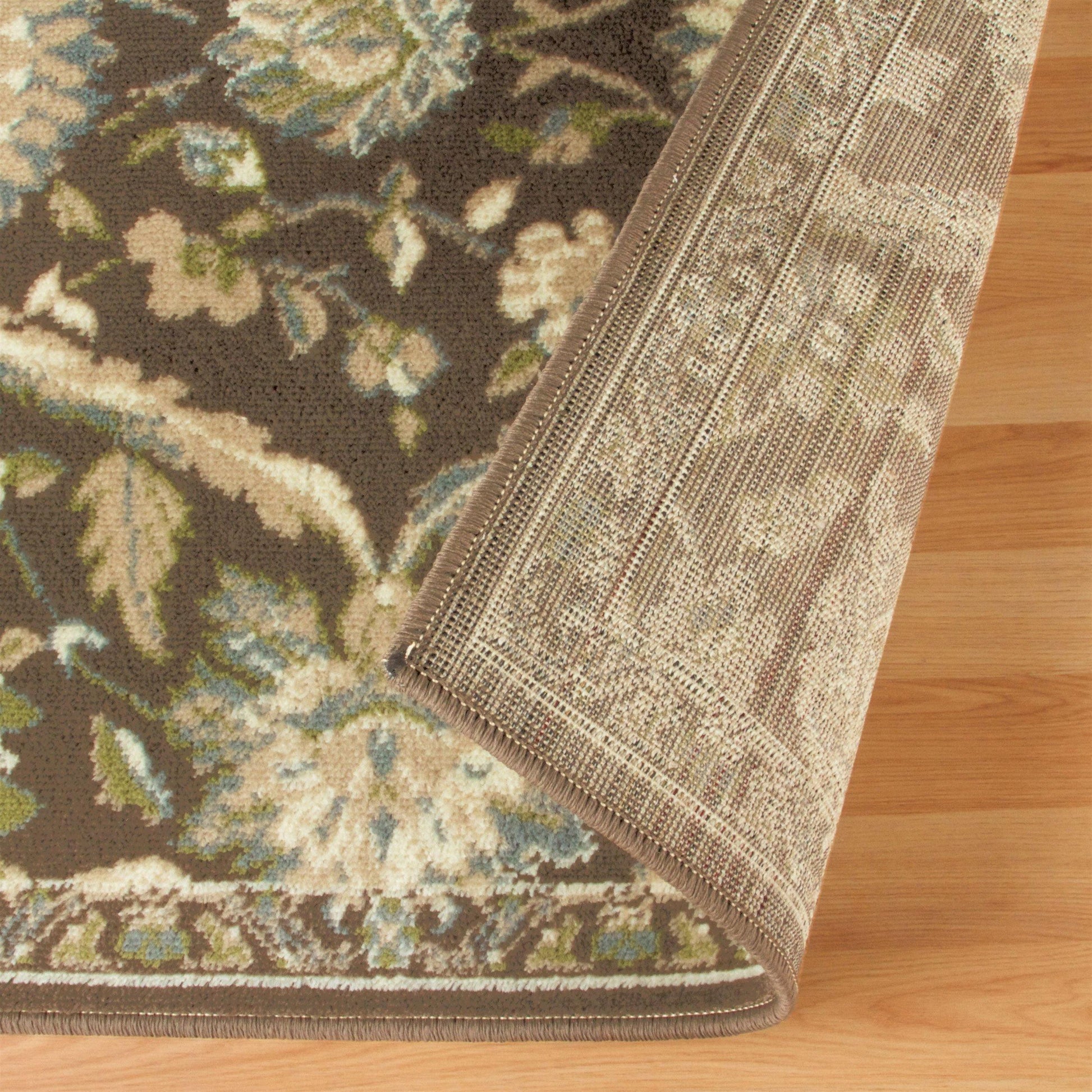Chandler Vintage Transitional Floral Damask Rug FredCo