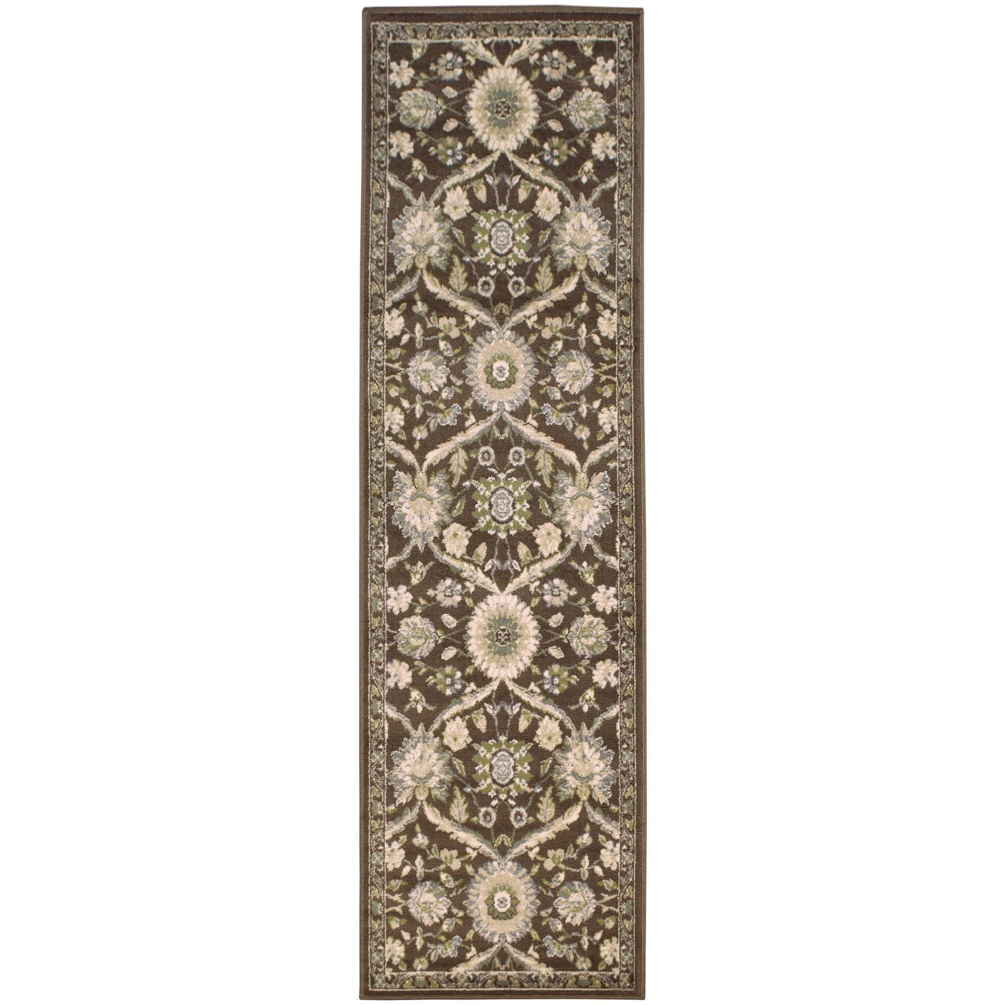 Chandler Vintage Transitional Floral Damask Rug FredCo