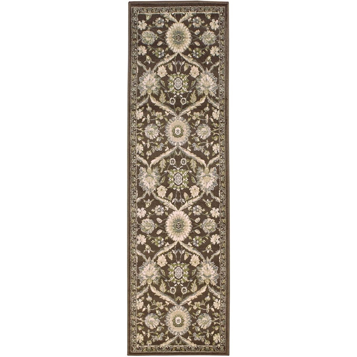 Chandler Vintage Transitional Floral Damask Rug FredCo