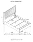 Channing Rectangular Bedroom Set Rough Sawn Grey Oak Coaster Queen, 4 Piece FredCo
