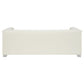 Chaviano Upholstered Tufted Living Room Set Pearl White 505391-S2 Coaster FredCo