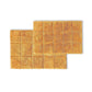 Checkered 100% Combed Cotton Non-Skid 2-Piece Bath Rug Set FredCo