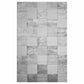 Checkered Modern Hand-Woven Viscose Rug FredCo