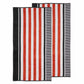 Checkered Stripes 100% Cotton Oversized Beach Towel FredCo