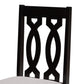 Cherese Modern and Contemporary Grey Fabric Upholstered and Dark Brown Finished Wood 2-Piece Dining Chair Set FredCo
