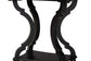 Cianna Classic and Traditional Black Wood End Table FredCo
