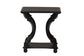 Cianna Classic and Traditional Black Wood End Table FredCo