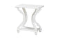Cianna Classic and Traditional White Wood End Table FredCo