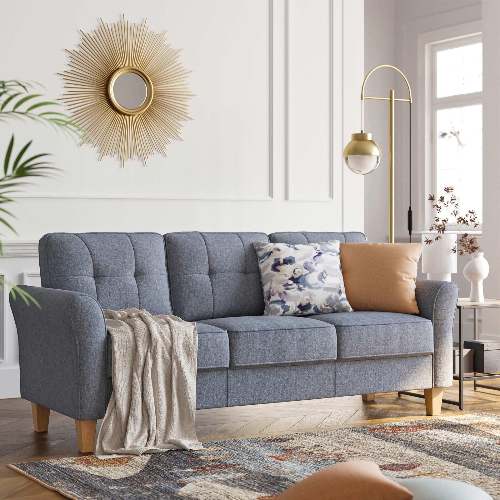 Classic Sofa with Solid Wood Frame FredCo