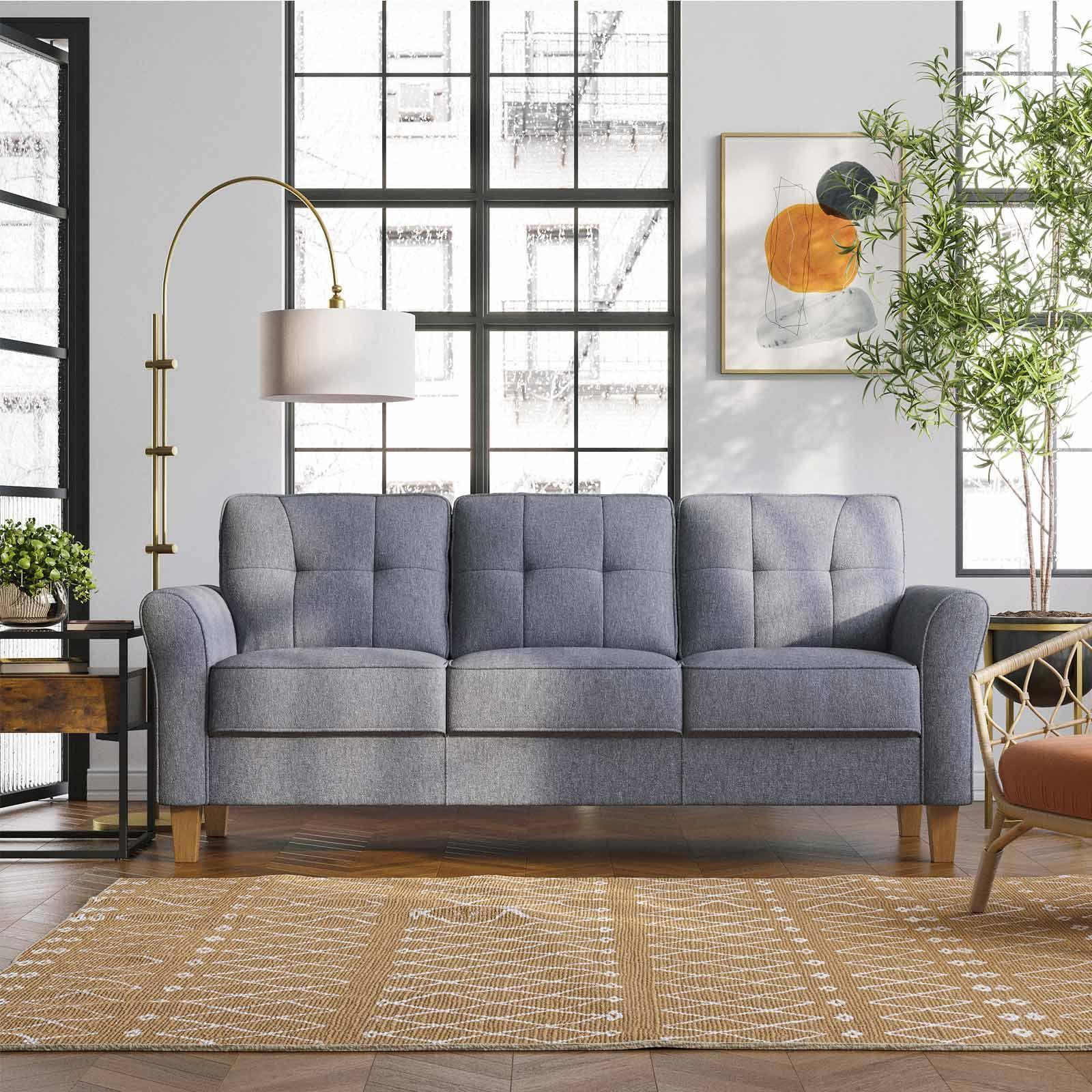 Classic Sofa with Solid Wood Frame FredCo