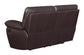 Clifford Upholstered Pillow Top Arm Living Room Set Chocolate Brown 600281-S2 Coaster FredCo