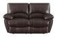 Clifford Upholstered Pillow Top Arm Living Room Set Chocolate Brown 600281-S3 Coaster FredCo