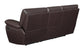 Clifford Upholstered Pillow Top Arm Living Room Set Chocolate Brown 600281-S3 Coaster FredCo