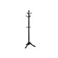 Coat Rack Black with 10 hooks FredCo