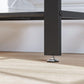 Coat Rack Charcoal Gray and Black FredCo