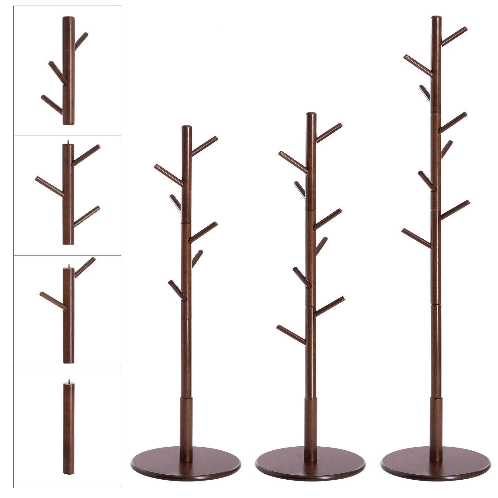 Coat Rack Dark Walnut FredCo