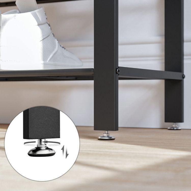 Coat Rack Hazelnut Brown and Black FredCo