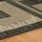 Colburn Indoor/Outdoor Weather-Resistant Geometric Modern Rug FredCo