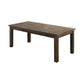 Coleman 7-Piece Dining Room Set Rustic Golden Brown Coaster FredCo