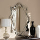 Colina Modern and Contemporary Silver Finished Accent Wall Mirror FredCo