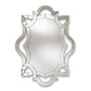 Colina Modern and Contemporary Silver Finished Accent Wall Mirror FredCo
