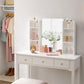 Combined Shelf Mirror Vanity Set FredCo