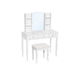 Combined Shelf Mirror Vanity Set FredCo