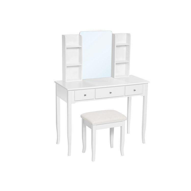 Combined Shelf Mirror Vanity Set FredCo
