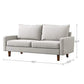 Comfortable Sofa 70.1 x 33.3 x 32.7 Inches Beige FredCo