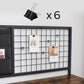 Computer Desk with Grid Board FredCo