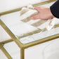 Console Table Gold Color FredCo