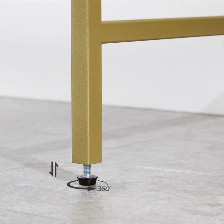 Console Table Gold Color FredCo