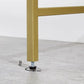Console Table Gold Color FredCo