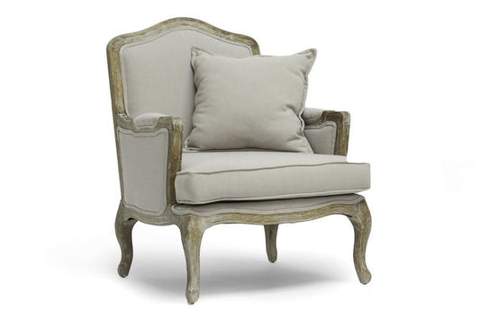 Constanza Classic Antiqued French Accent Chair FredCo