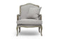 Constanza Classic Antiqued French Accent Chair FredCo