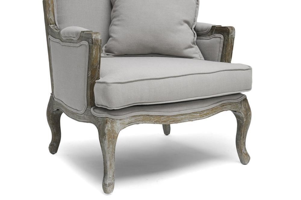 Constanza Classic Antiqued French Accent Chair FredCo