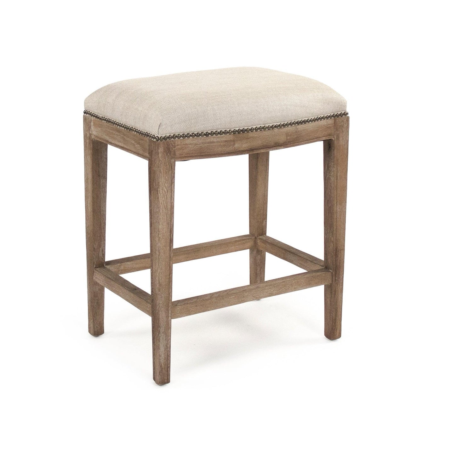 Cora Counter Stool w/ Nailhead CFH403 Counter E272 C053 FredCo