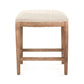 Cora Counter Stool without Nailheads CFH403 Counter E272 C053 wo NH FredCo
