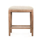 Cora Counter Stool without Nailheads CFH403 Counter E272 C053 wo NH FredCo