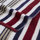 Cotton Rope Textured (set of 2) Oversized Beach Towel - Red FredCo