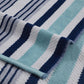 Cotton Rope Textured (set of 2) Oversized Beach Towel - Sky Blue FredCo