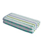 Cotton Stitch Stripe Textured (set of 2) Beach Towel - Emberglow FredCo