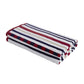 Cotton Stitch Stripe Textured (set of 2) Beach Towel - Emberglow FredCo