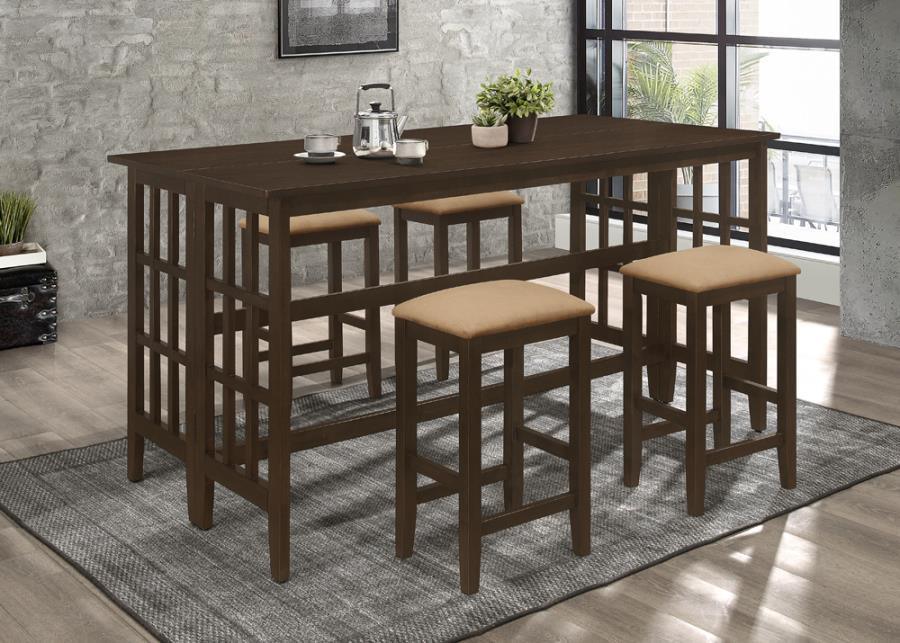 Counter Height 5 PC SET 193478-S5NB Coaster FredCo