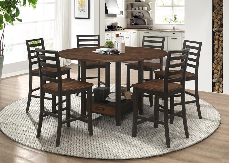 COUNTER HEIGHT 7 PC SET 192728-S7 Coaster FredCo