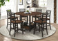 COUNTER HEIGHT 7 PC SET 192728-S7 Coaster FredCo