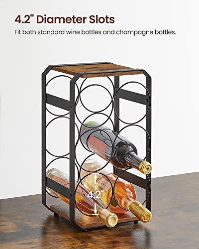 Countertop Wine Rack 6 Bottles FredCo