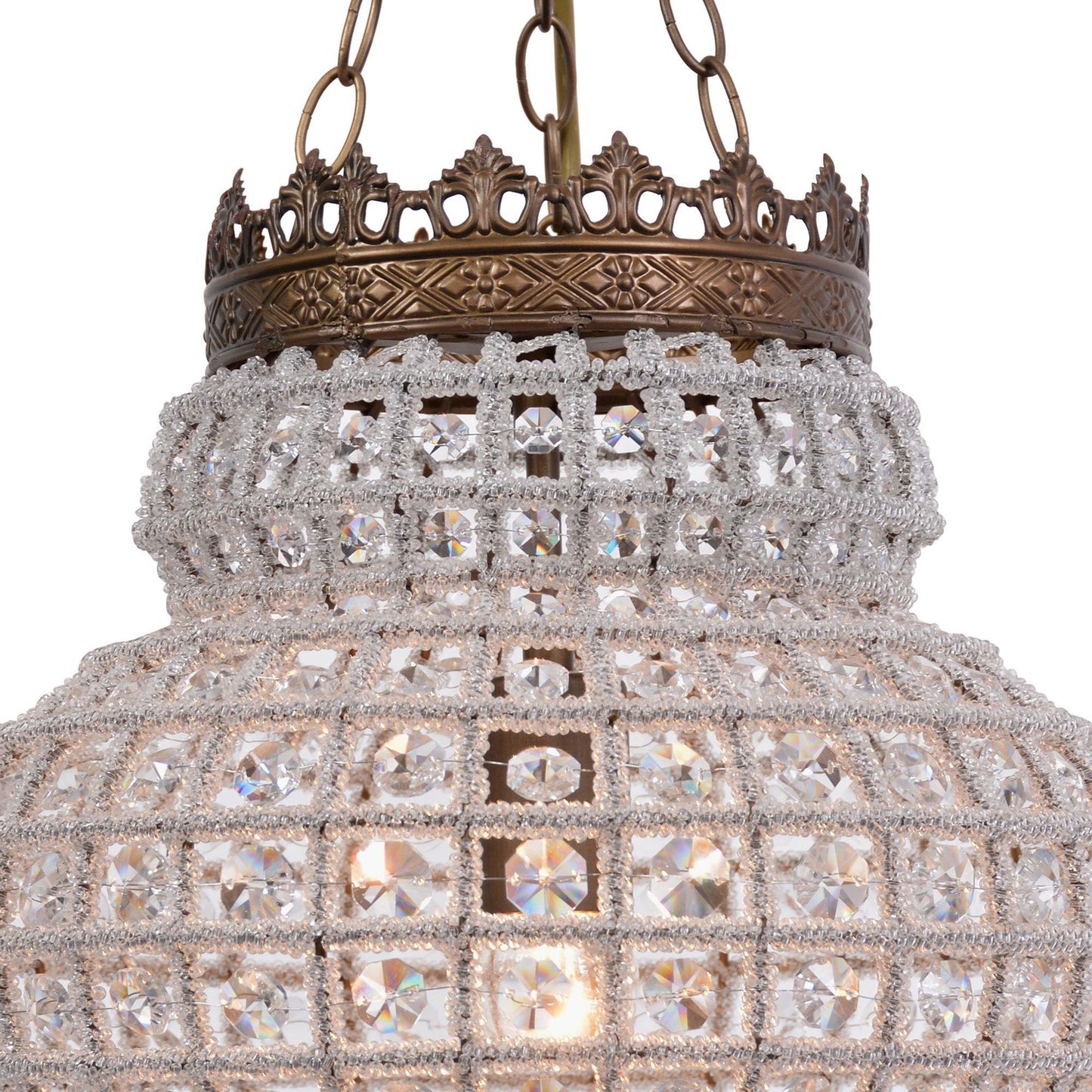 Crown Pendant Chandelier ZD6577-S1ARS FredCo
